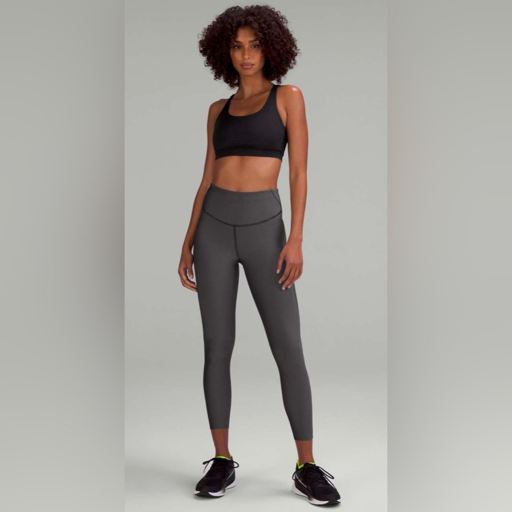 Lululemon Base Pace High-Rise Tight 25" Two-Tone Ribbed size 2